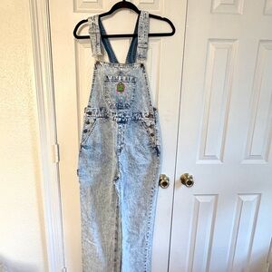 Empyre Acid Wash Denim Overalls Medium Y2K 90s  Carpenter Streetwear